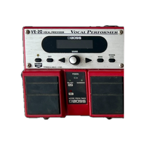 BOSS Vocal Performer VE-20 Audio Pedal