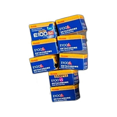 Expired Kodak Ektachrome E100 35mm Film — 8 Pack