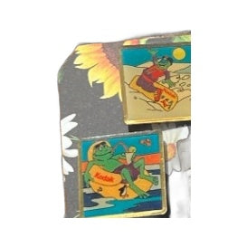 Kodak Frog Enamel Pins 3-Piece Set