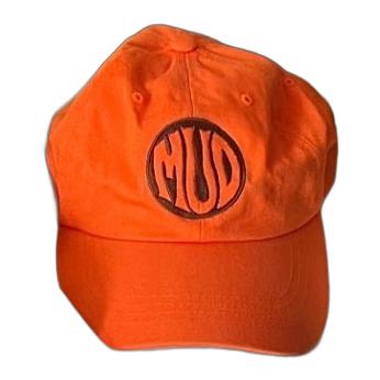 Mudspot Orange Baseball Cap