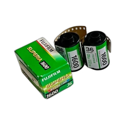 Fujifilm Superia 1600 C41 Color 35mm Film 3-Pack