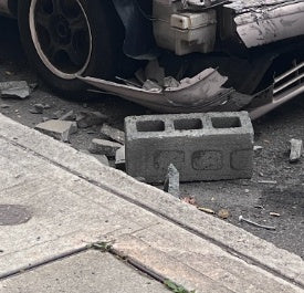 Cinder Block from Lowe's