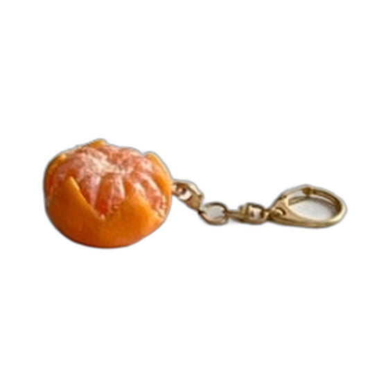 Realistic Faux Orange Keychain